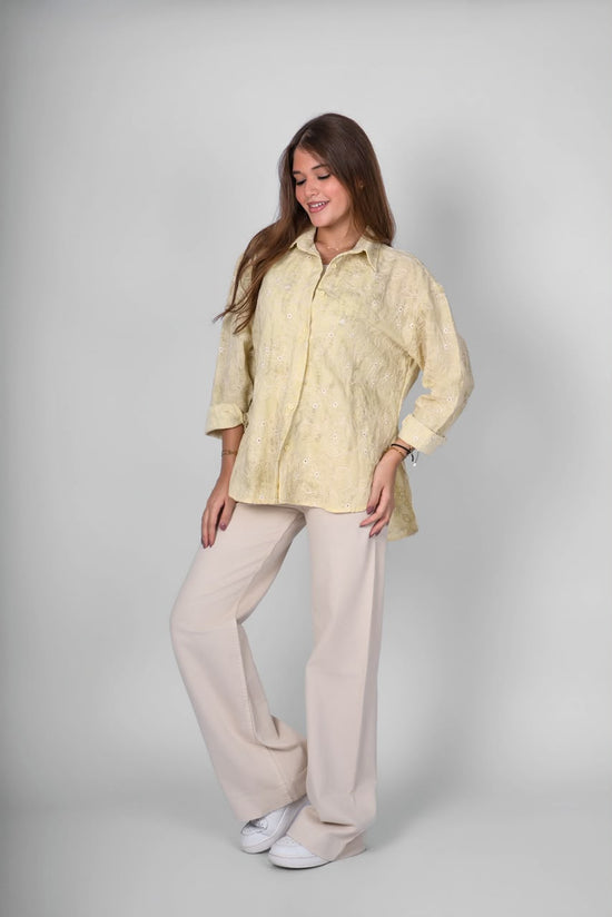 Embroidered Cotton Shirt