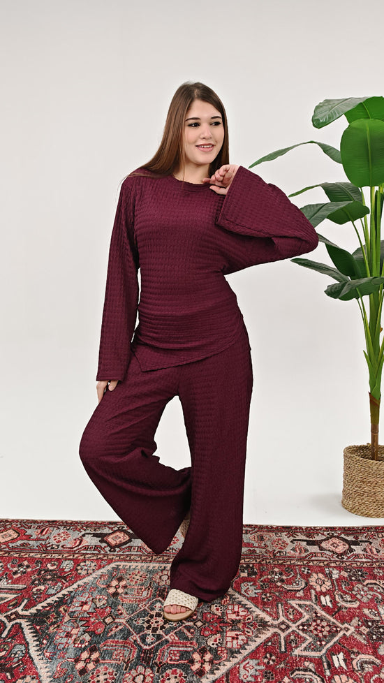 Burgundy Comfort Set
