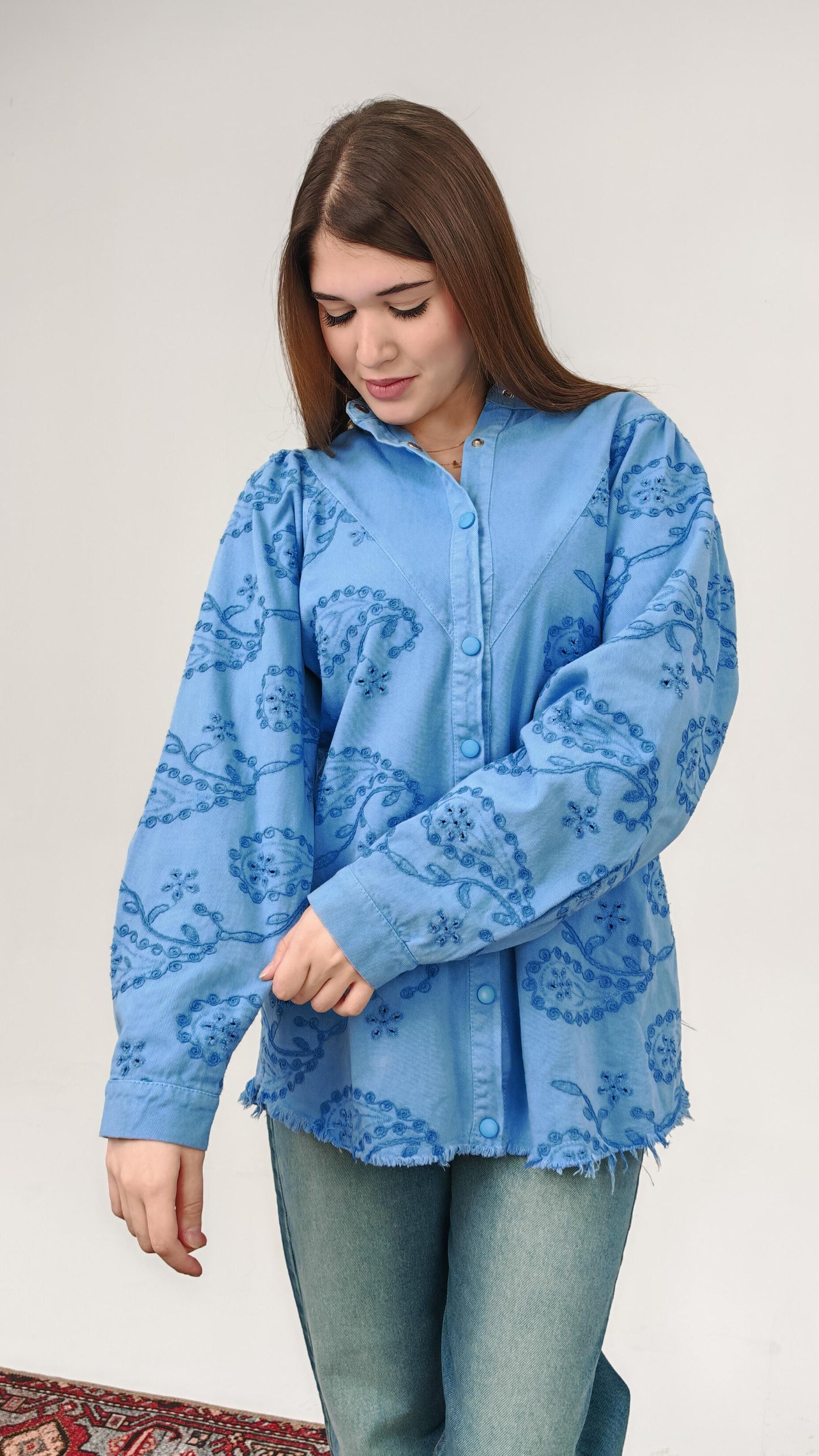 Embroidered Casual Shirt