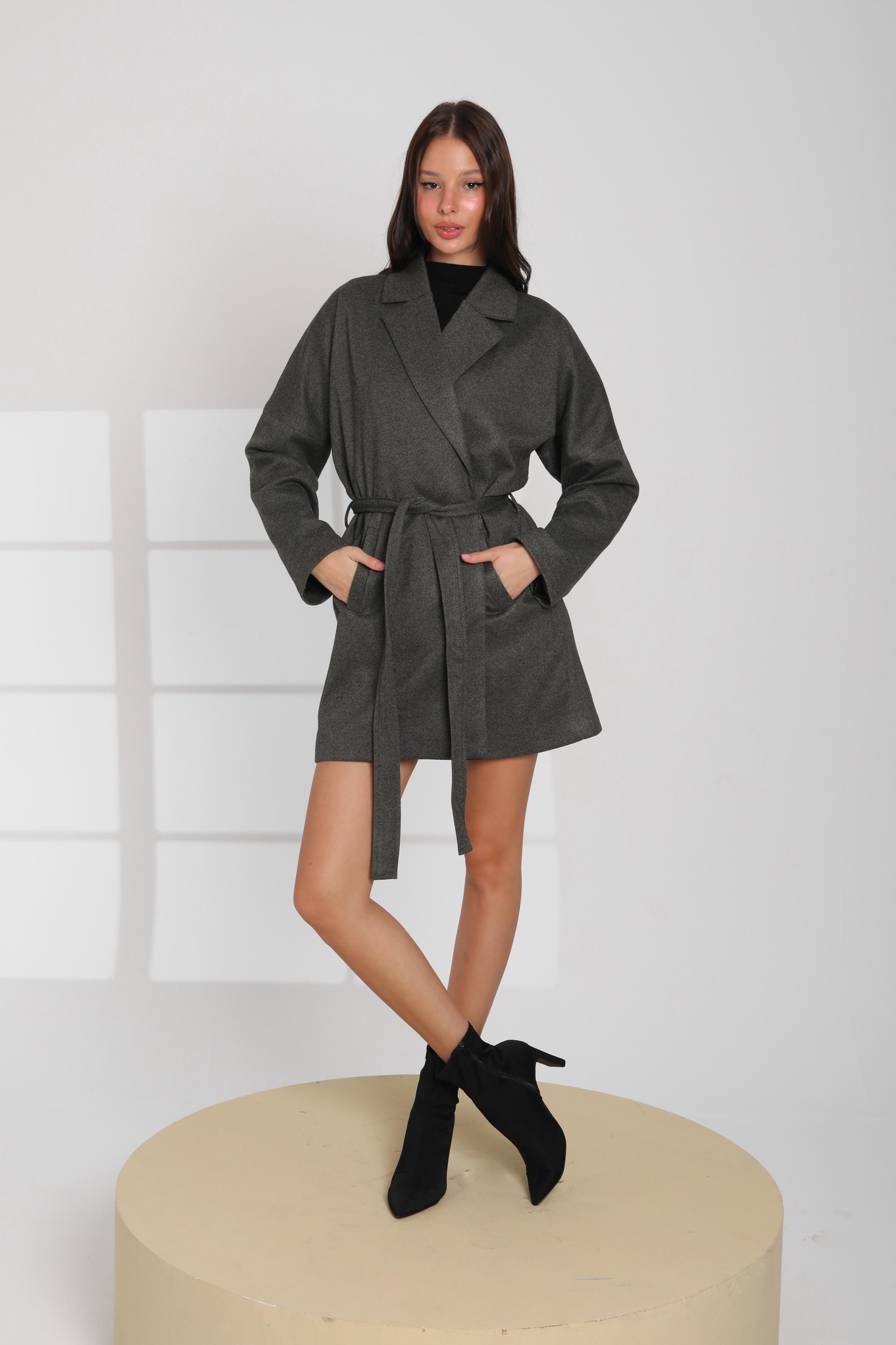 Short Belted Coat
