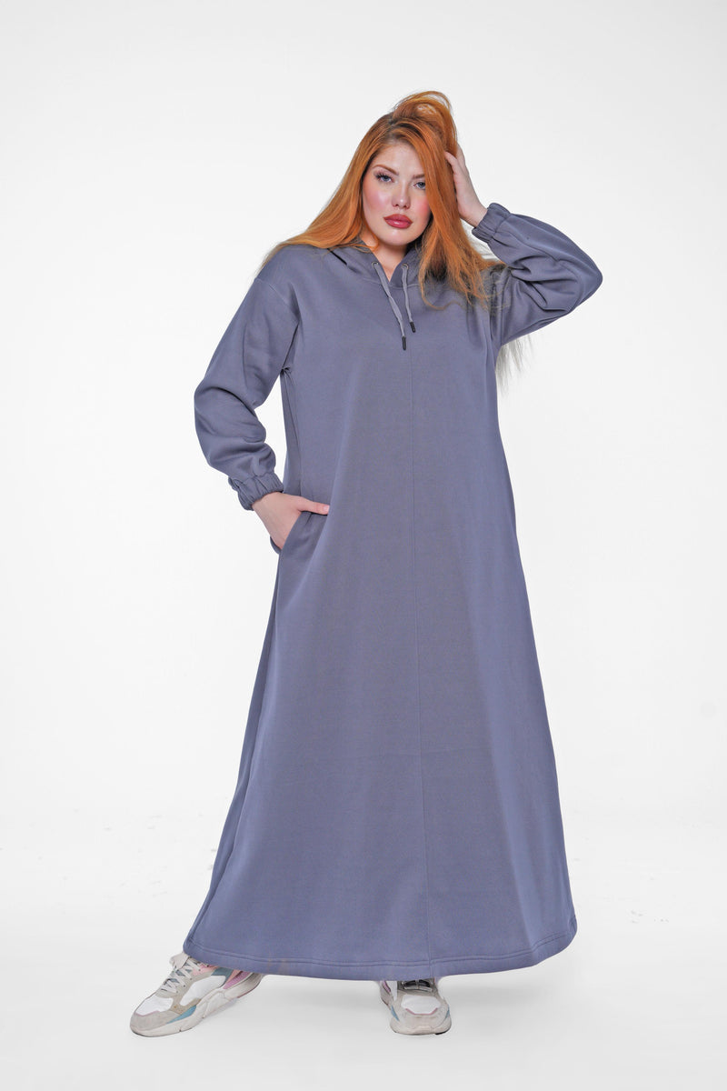 Maxi Hoodie Dress