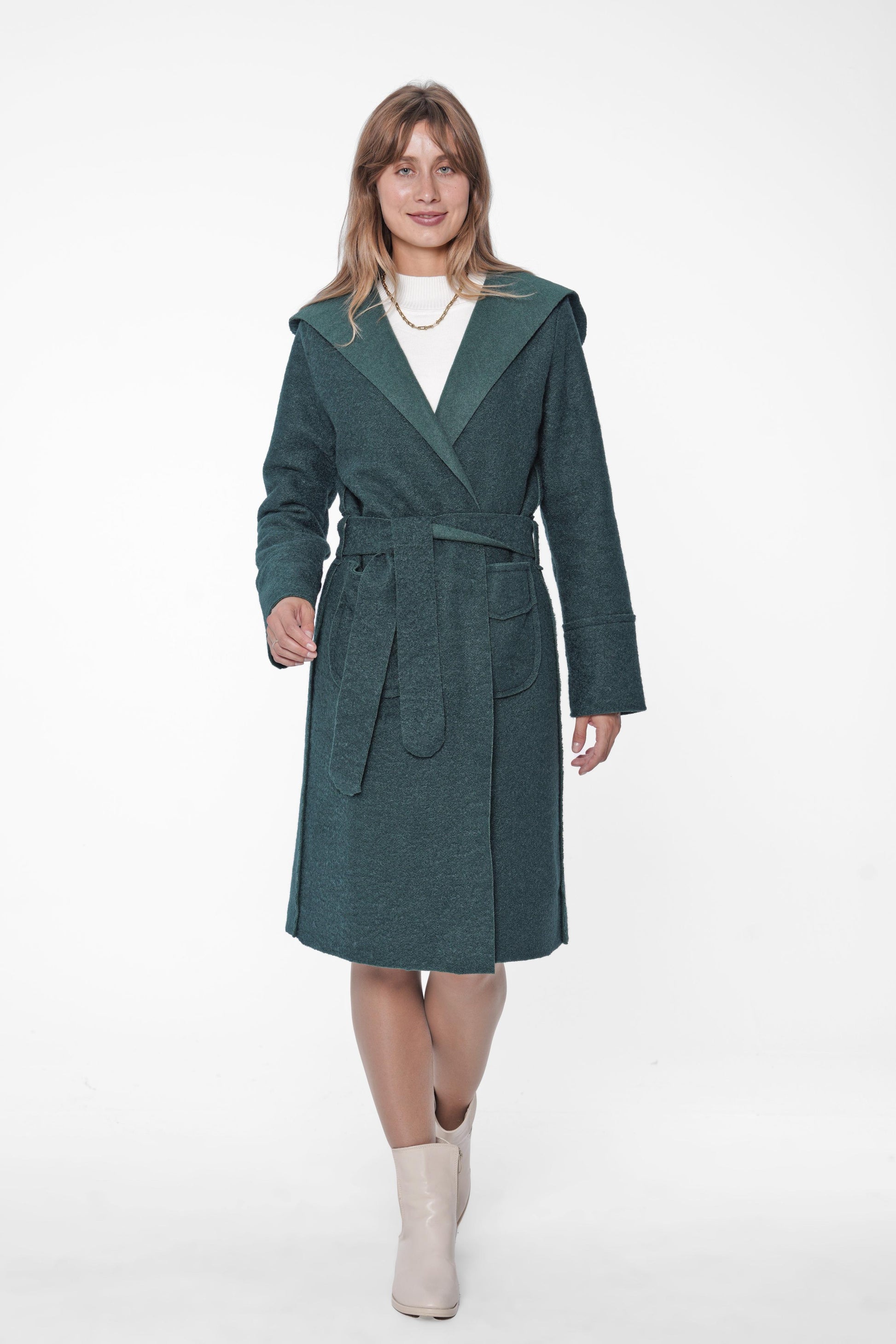 Belted Wool Coat