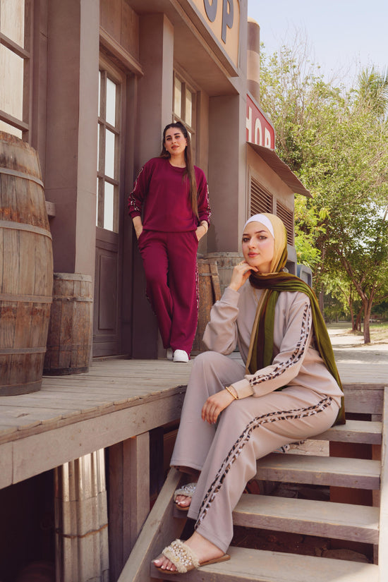Casual Side Stripe Set