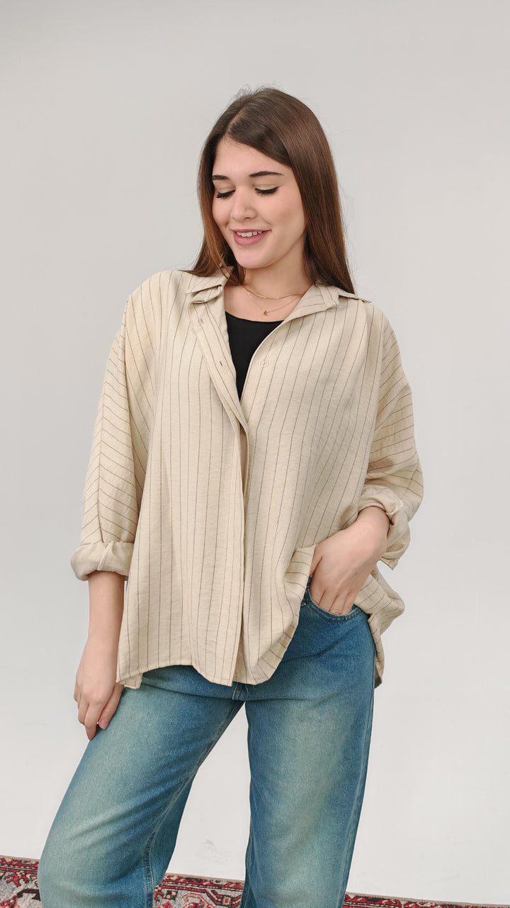 Relaxed Striped Shirt