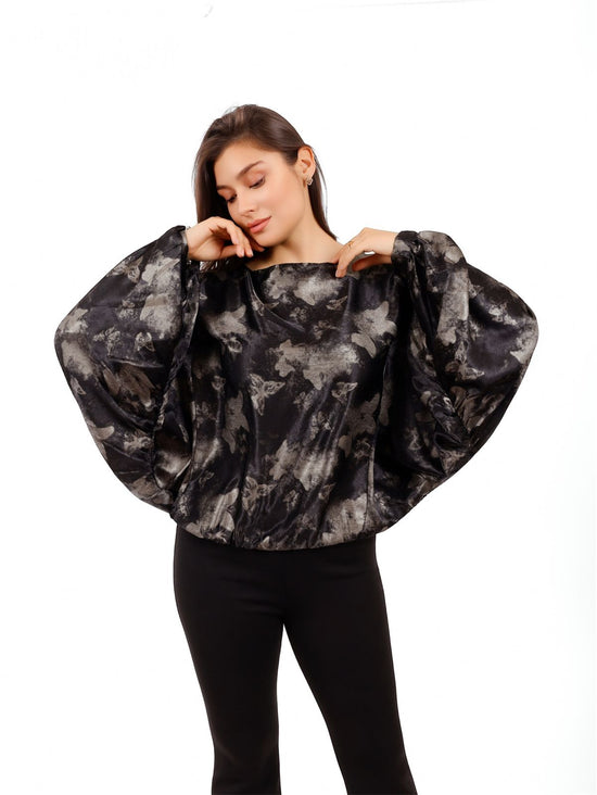 Butterfly Print Blouse