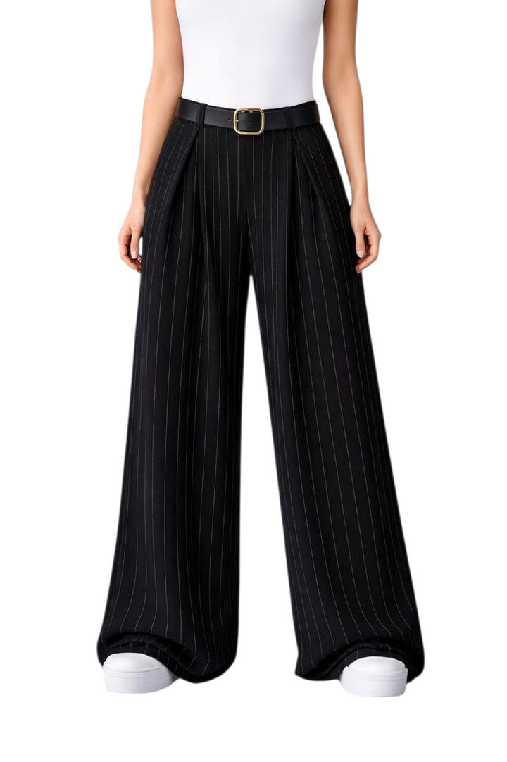 Striped Wide Leg Pants