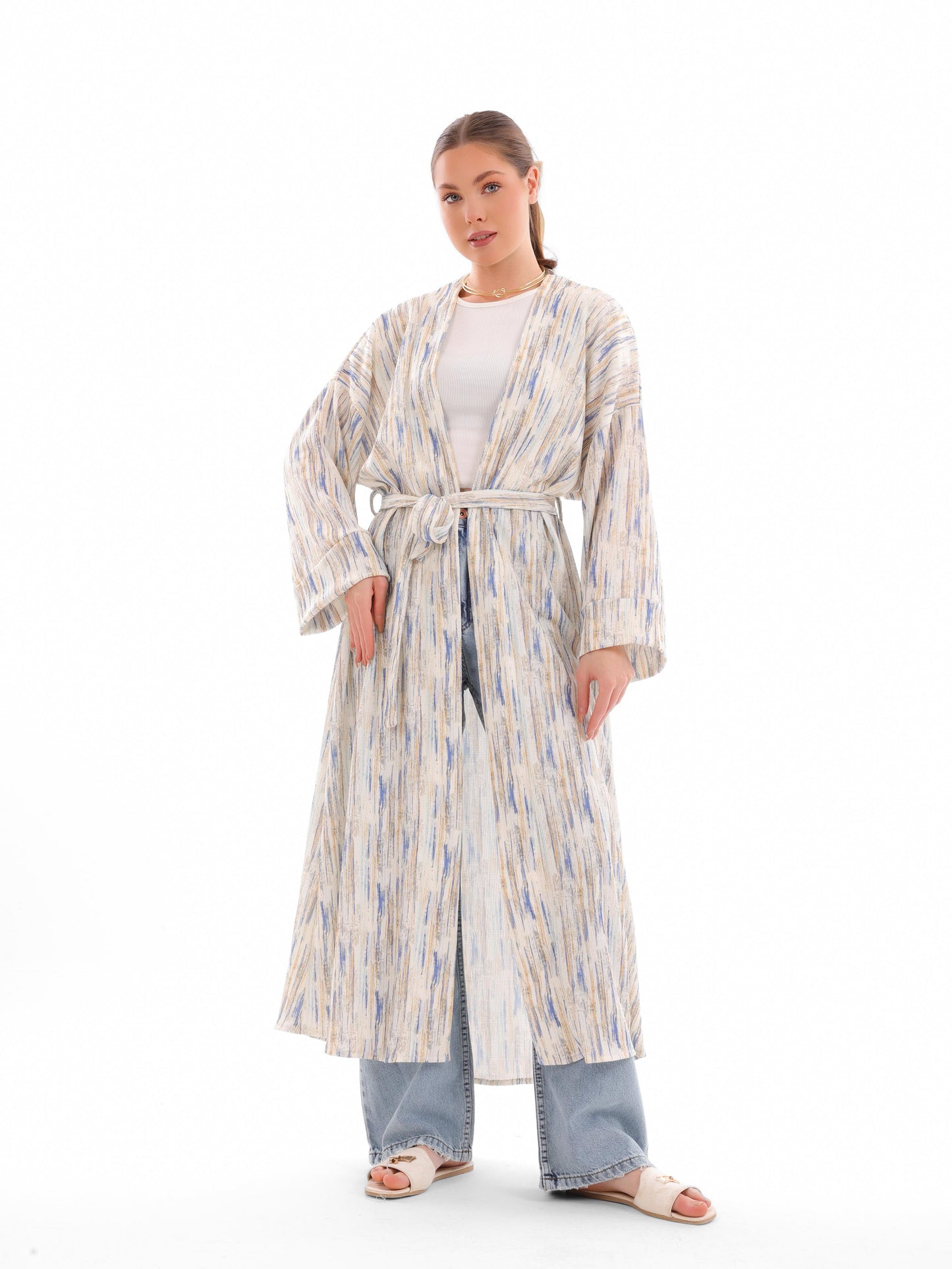 Soft Lines Kimono