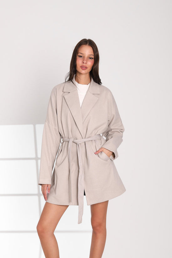 Short Belted Coat