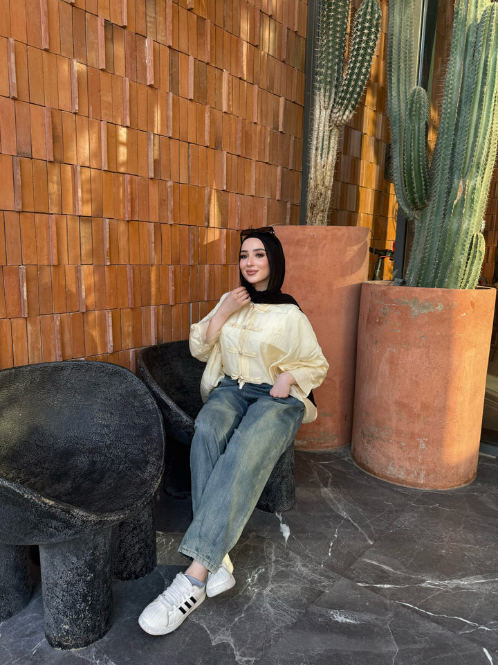 Relaxed Denim Pants