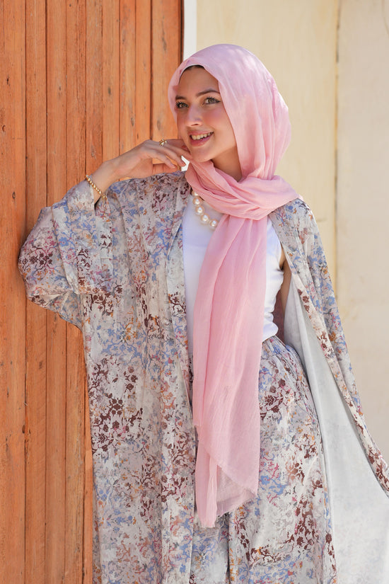 Printed Kimono Set
