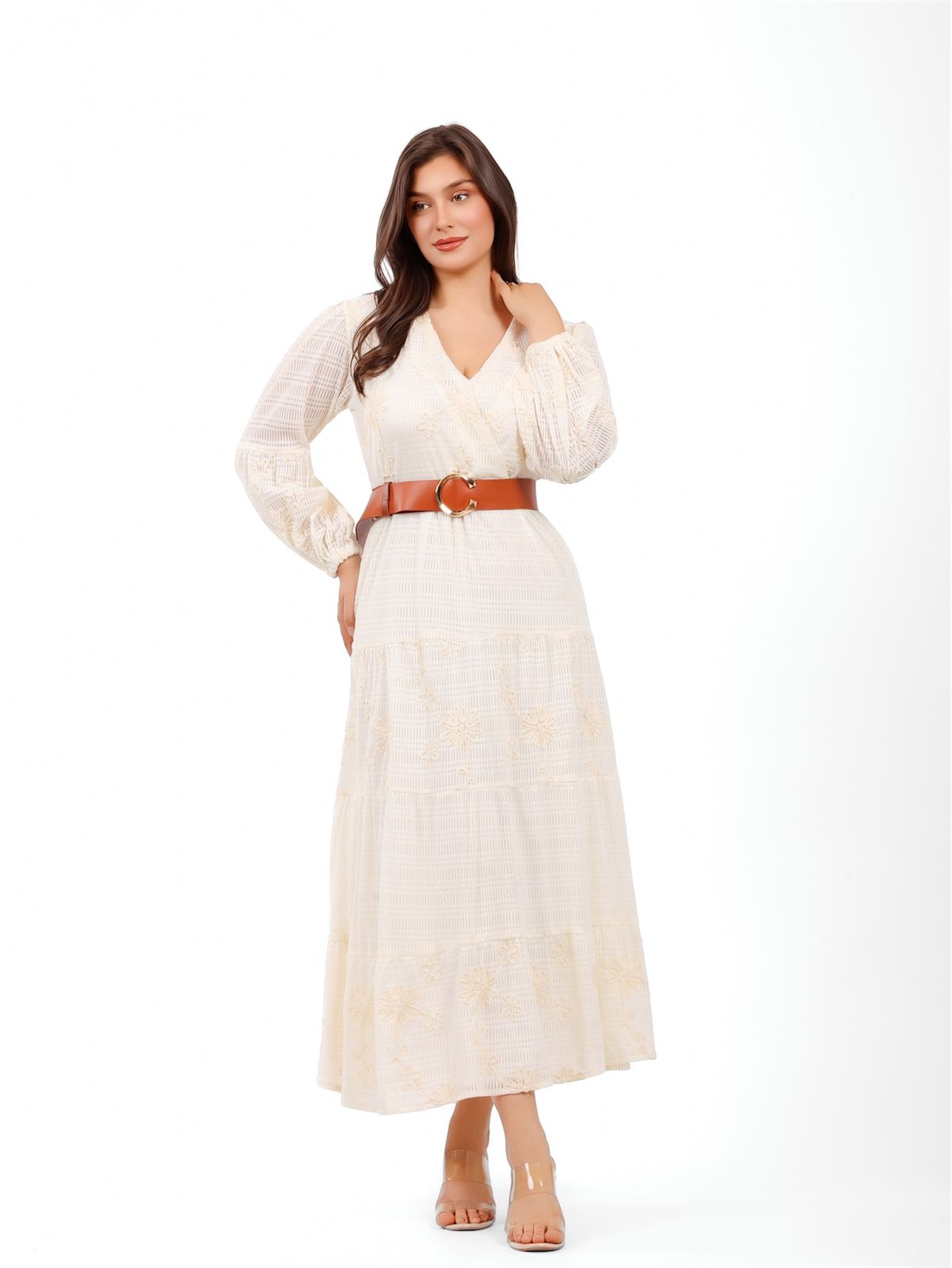 Elegant Lace Maxi Dress