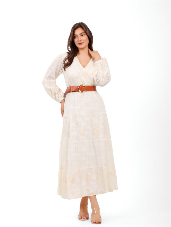 Elegant Lace Maxi Dress