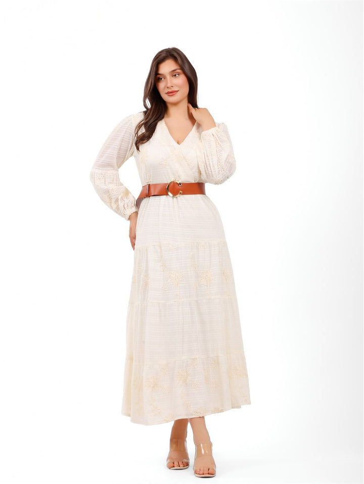 Elegant Lace Maxi Dress