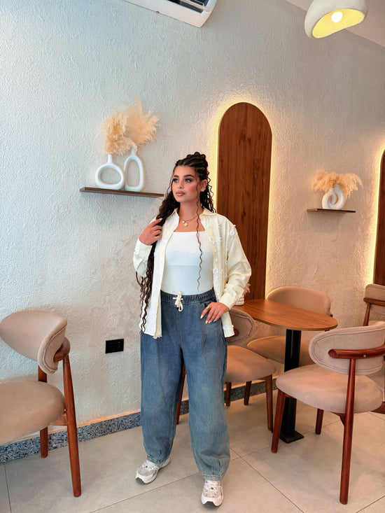 Embroidered Long Shirt