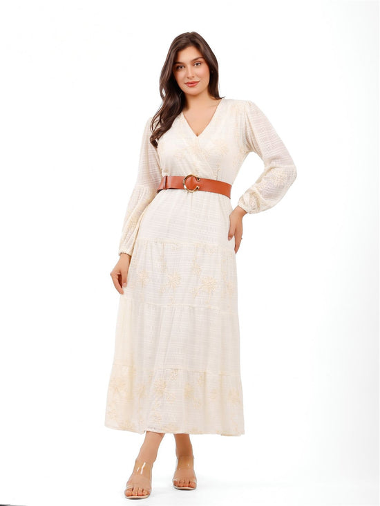 Elegant Lace Maxi Dress