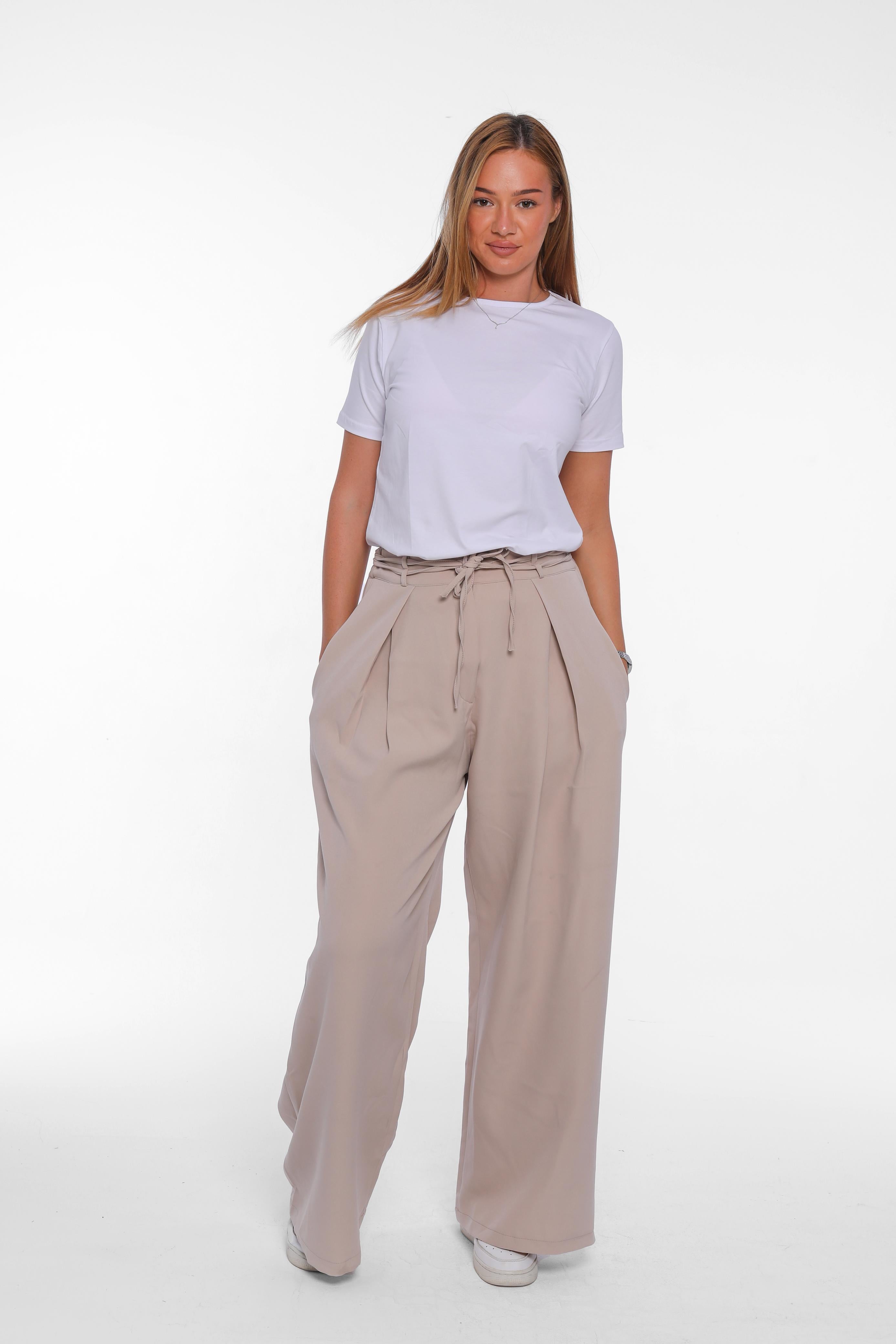 High-Waist Wide Leg Pants