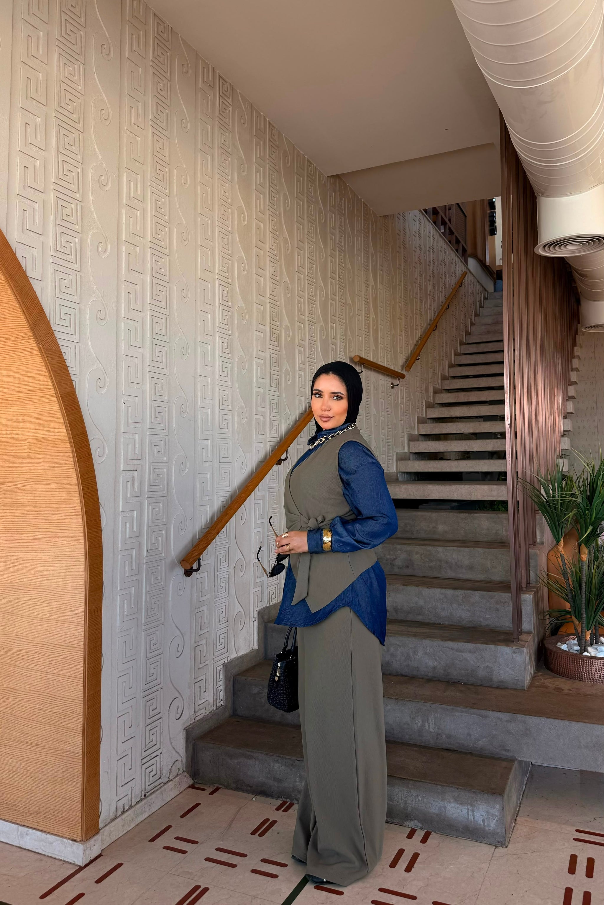 Wrap Vest Suit