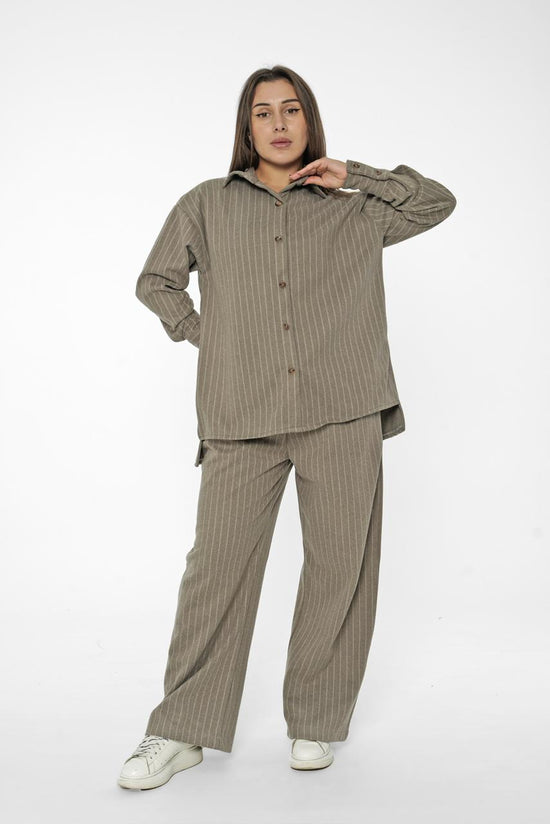 Striped Two-Piece Set