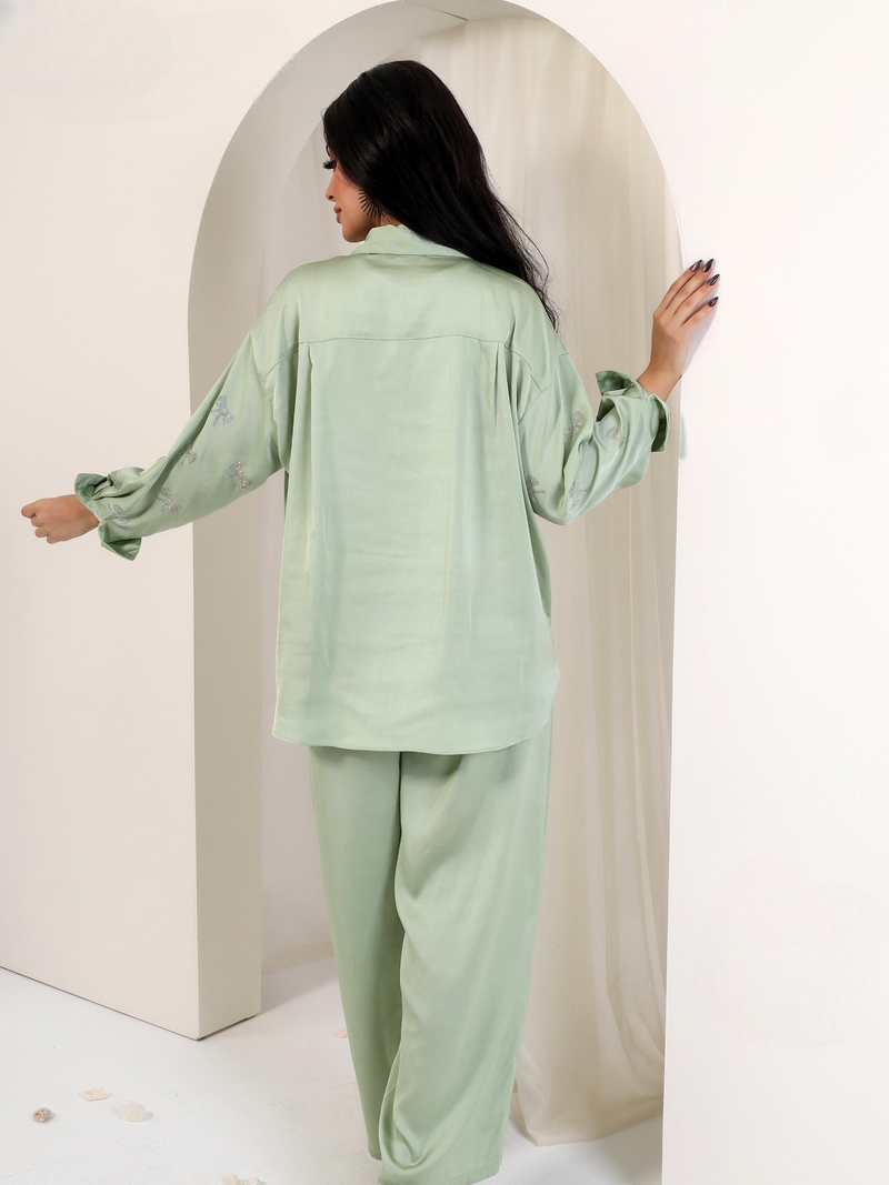 A linen suit with sparkle and charm — meet your new favorite look