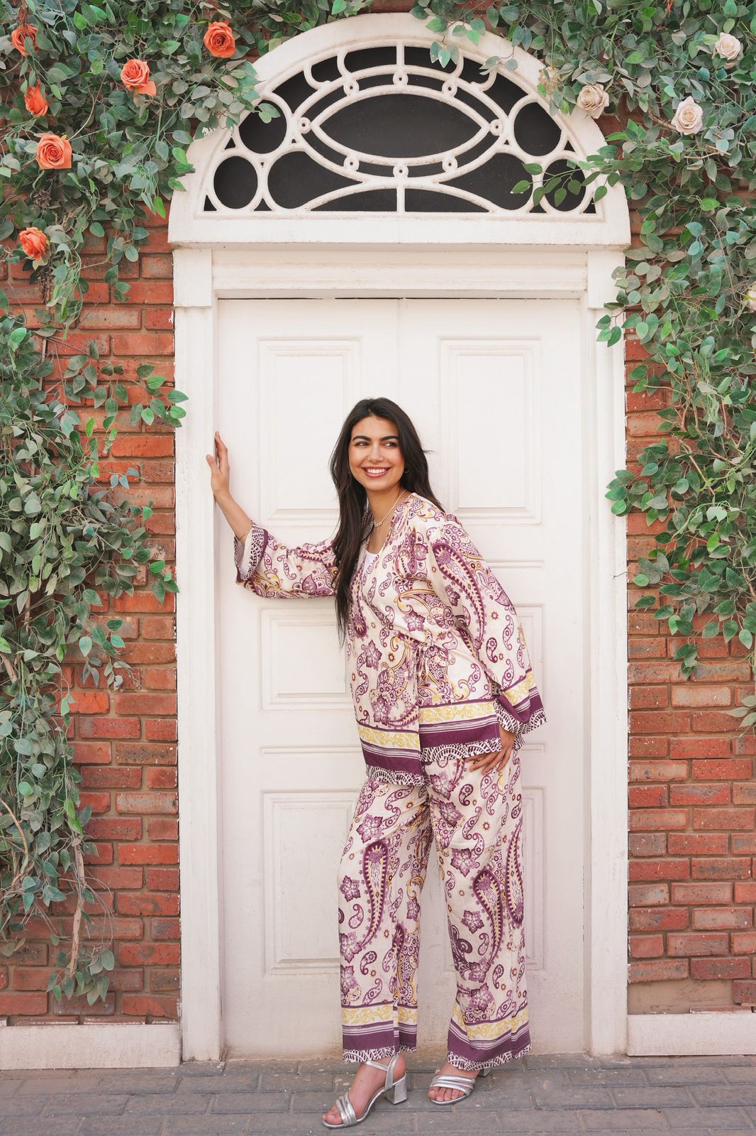 Printed Two-Piece Set