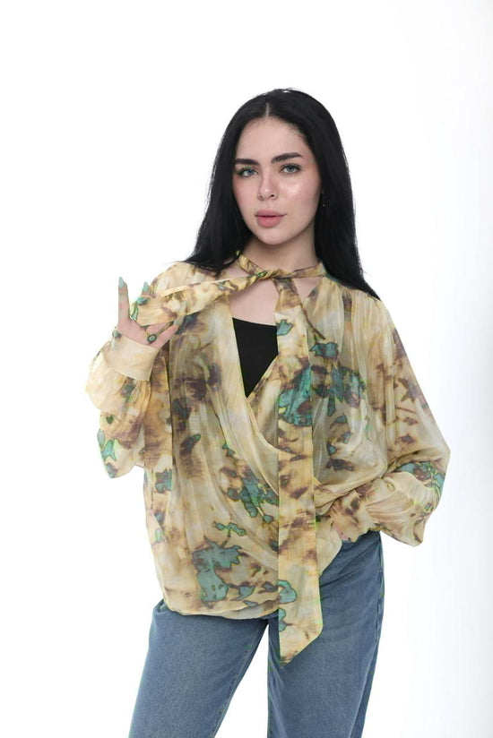 Lightweight semi-sheer fabric