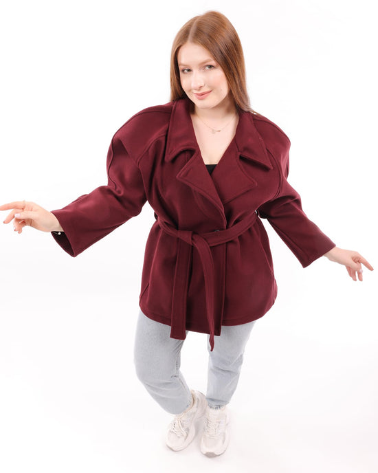 Belted Wool Coat