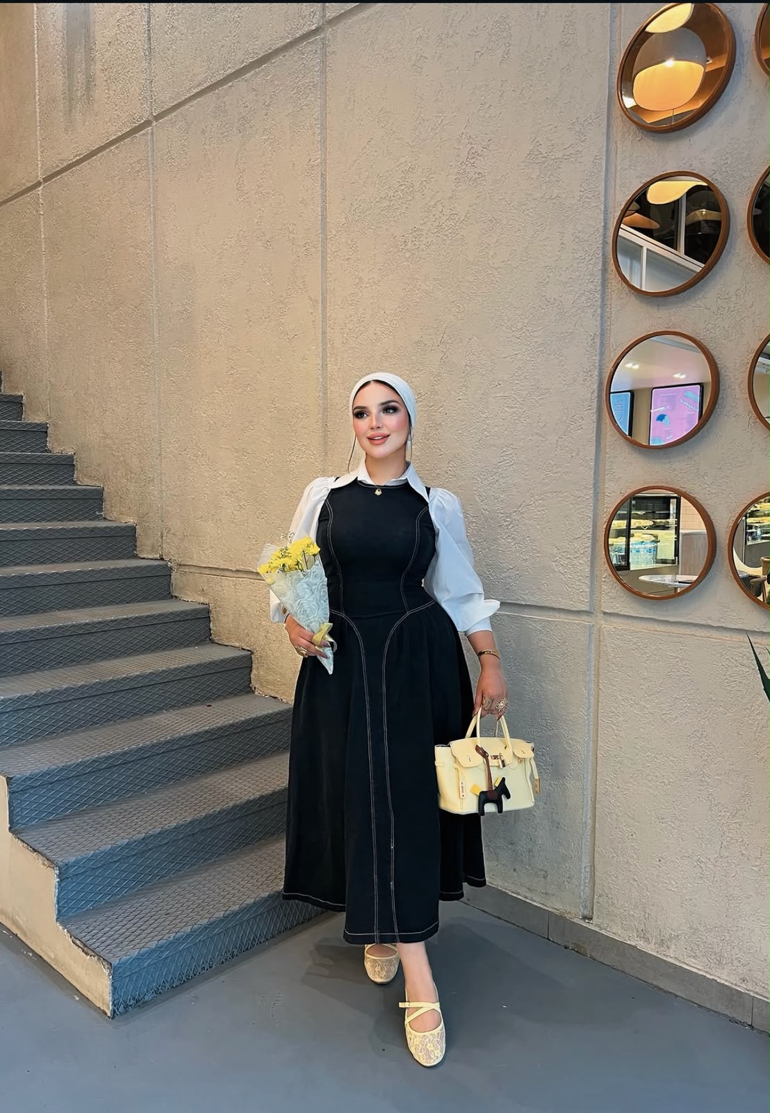 Layered Midi Dress