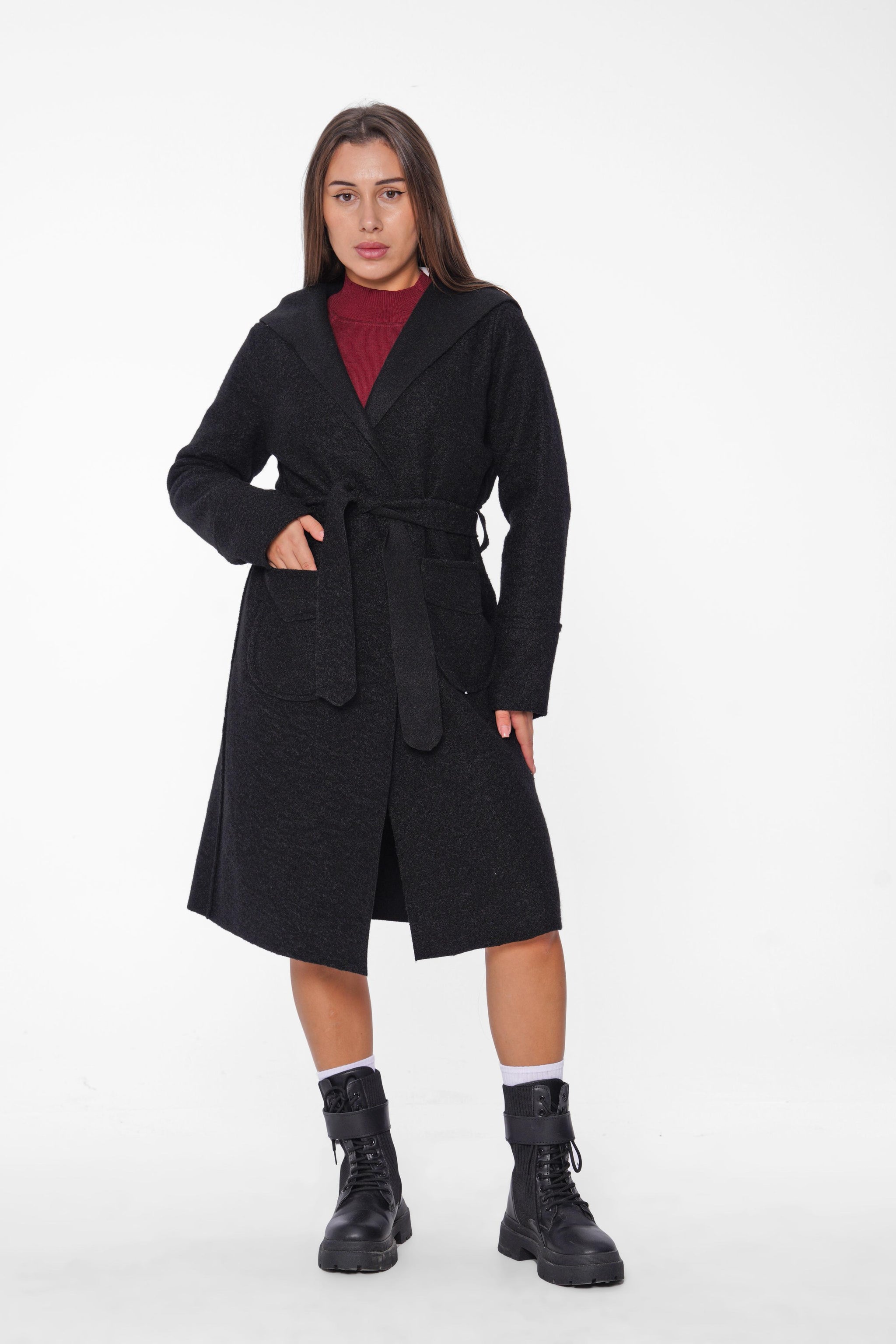 Belted Wool Coat