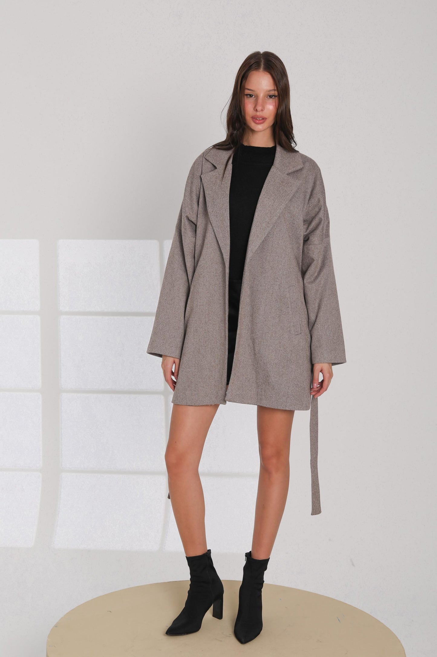 Short Belted Coat