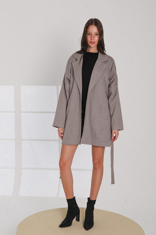 Short Belted Coat