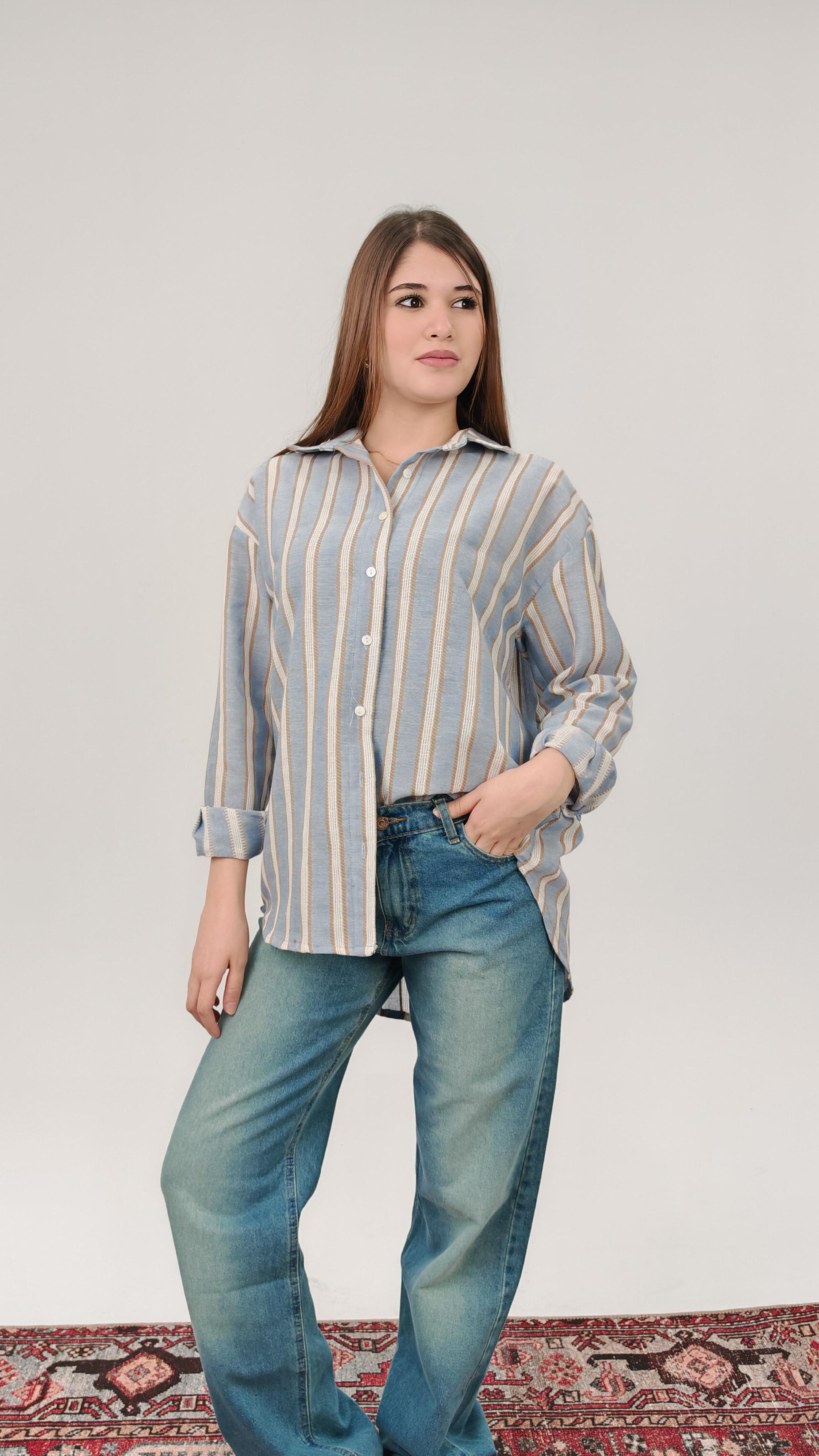 Striped Casual Shirt