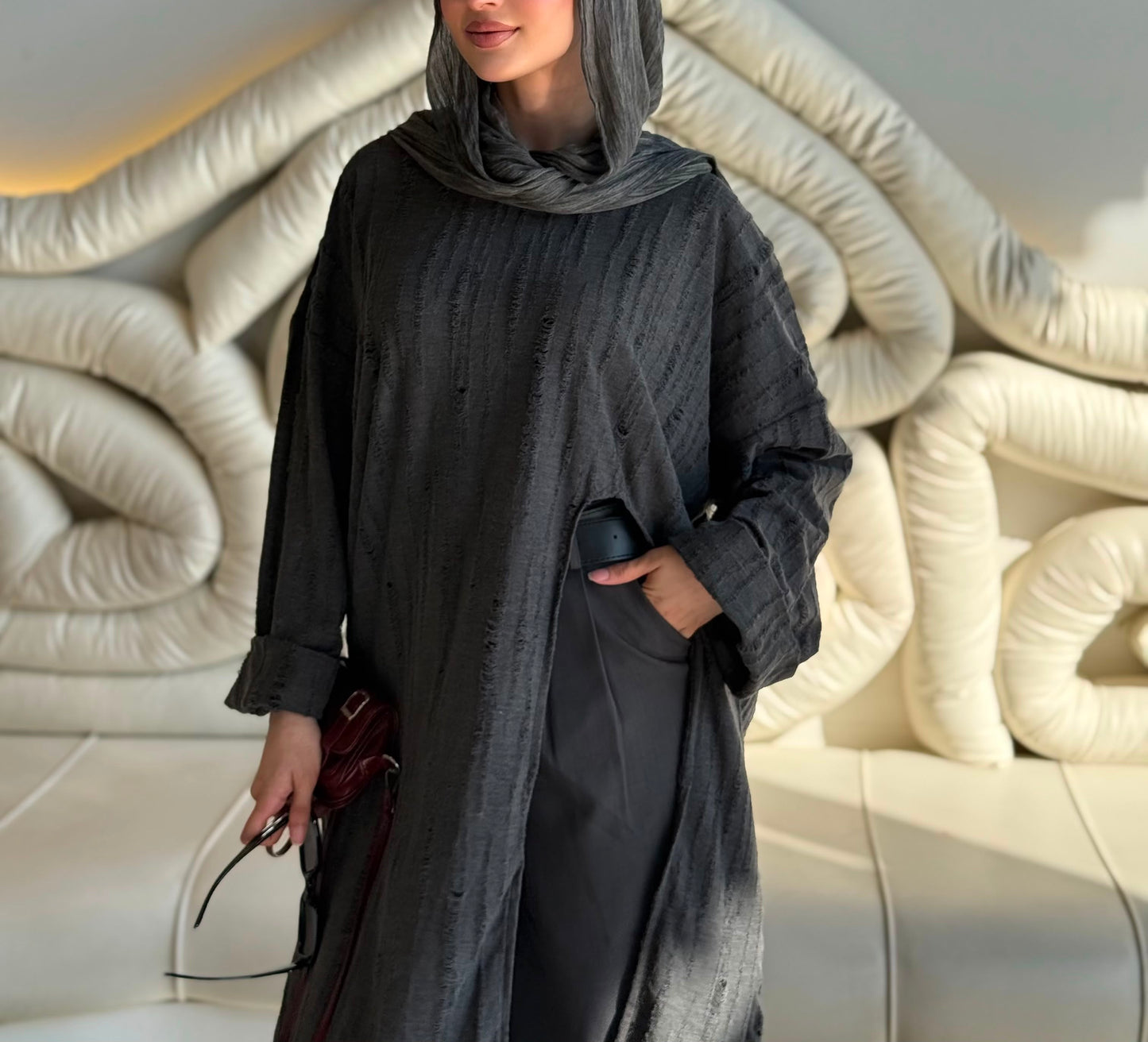 Textured Long Tunic
