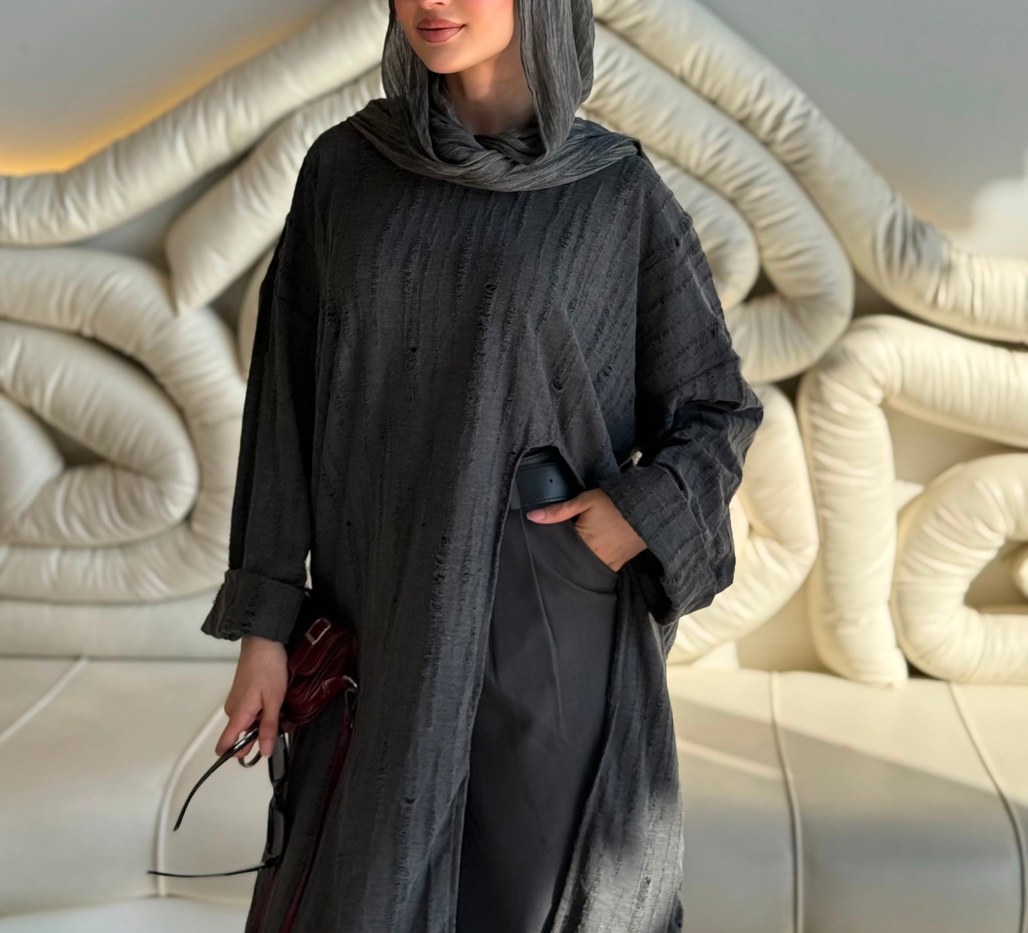 Textured Long Tunic
