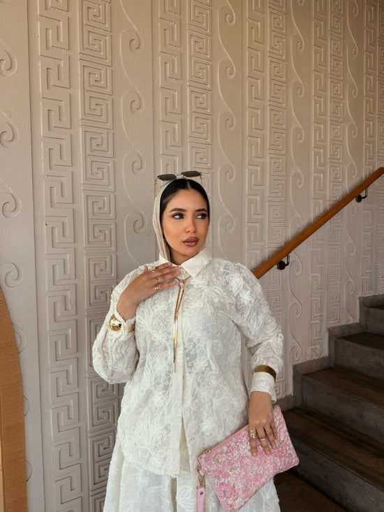 Floral Embroidered Blouse