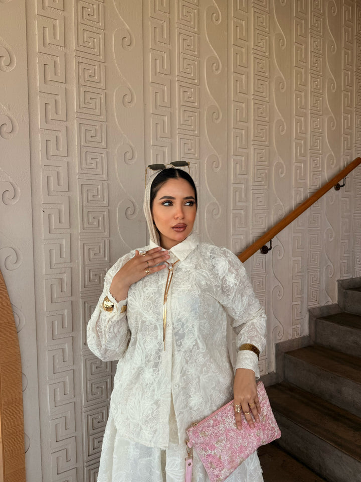 Floral Embroidered Blouse