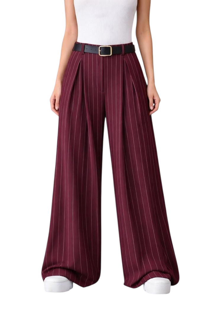 Striped Wide Leg Pants