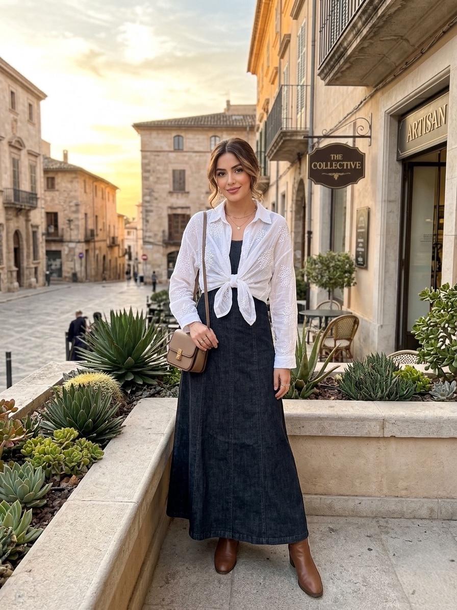 Light Patterned Shirt