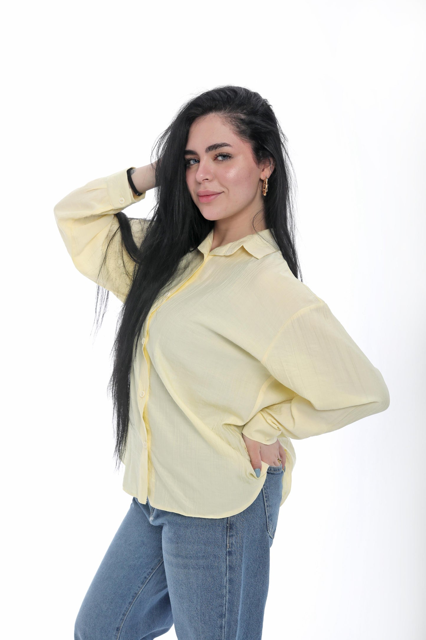 Olive Relaxed Button Shirt