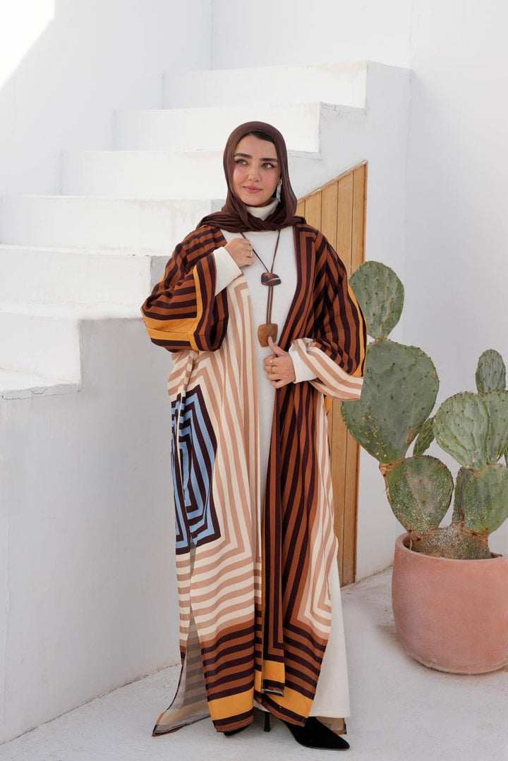 Geometric Open KAftan