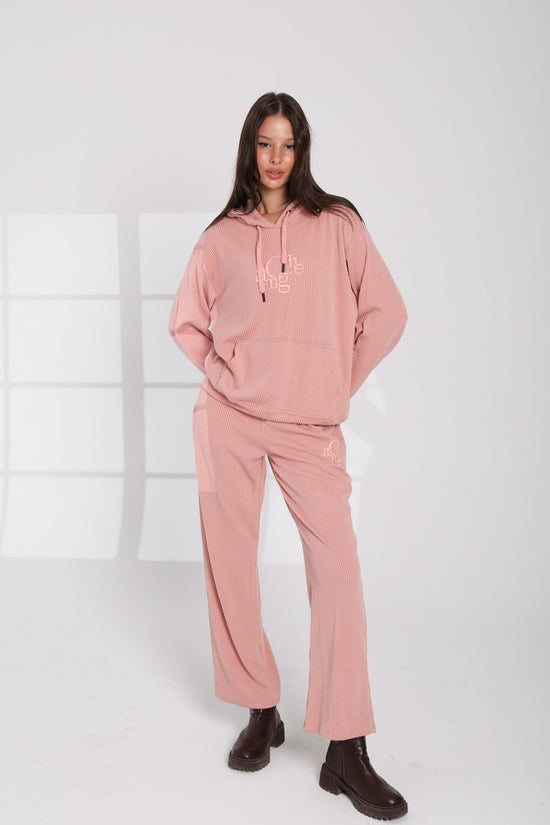 Ribbed Hoodie Lounge Set