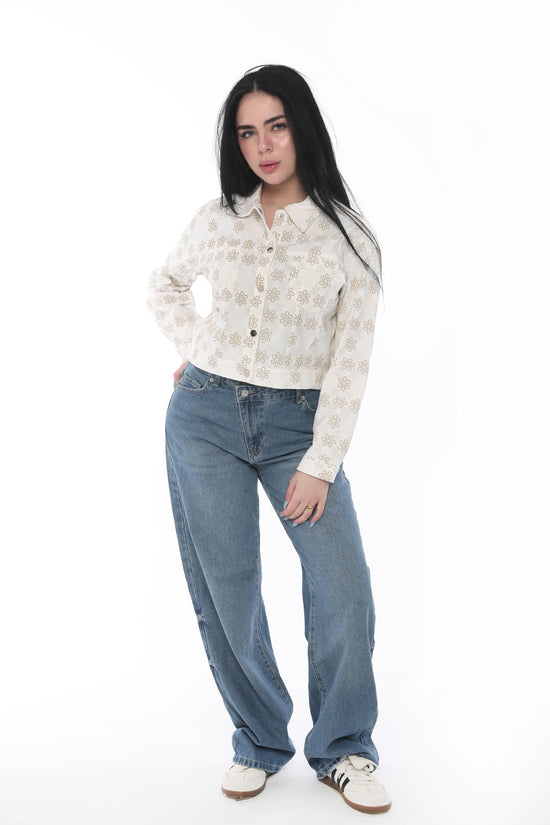 Floral Pattern Classic Shirt