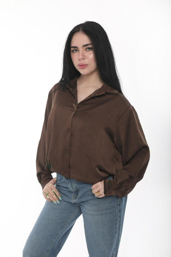 Relaxed Button Blouse
