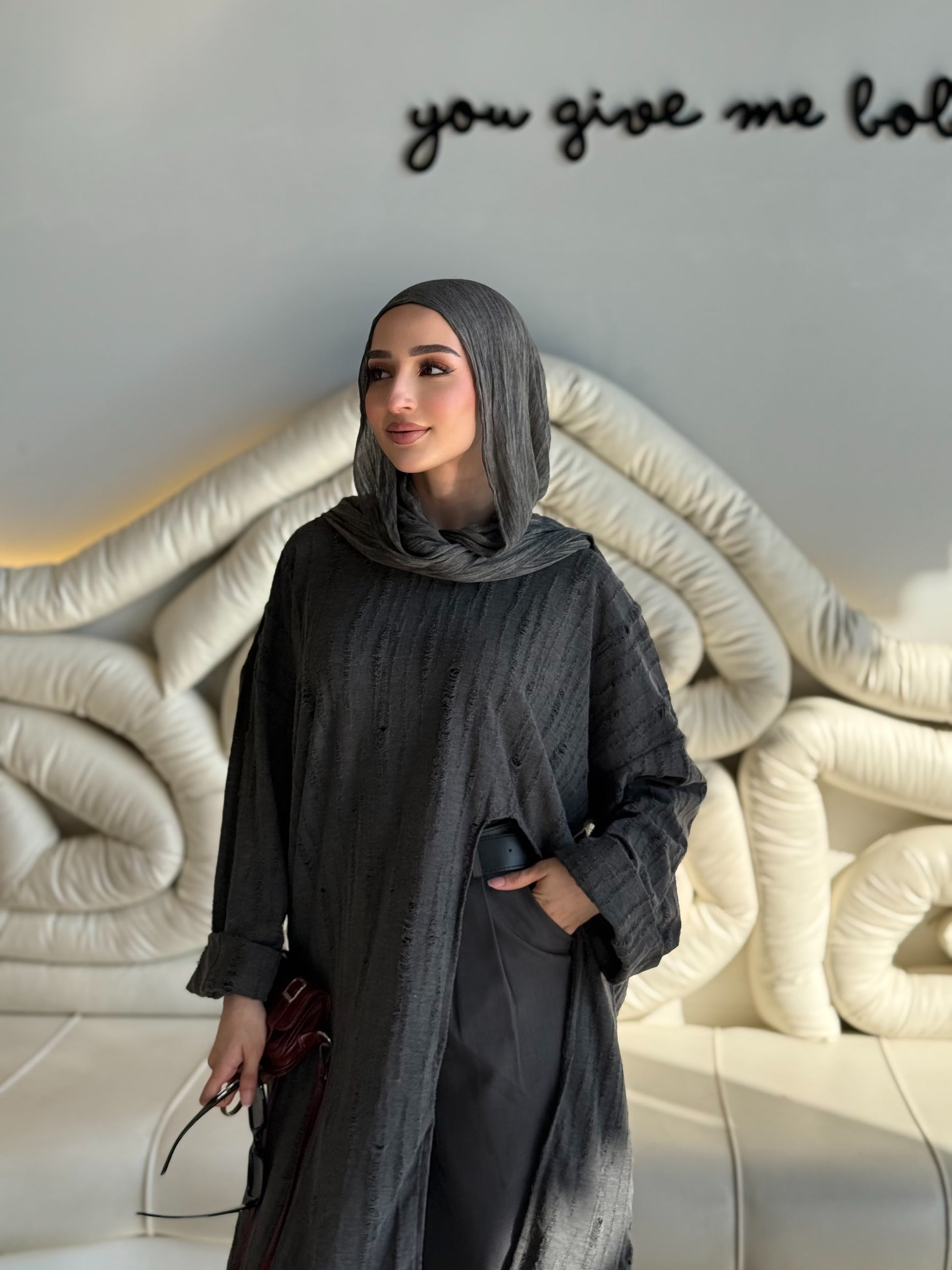 Textured Long Tunic