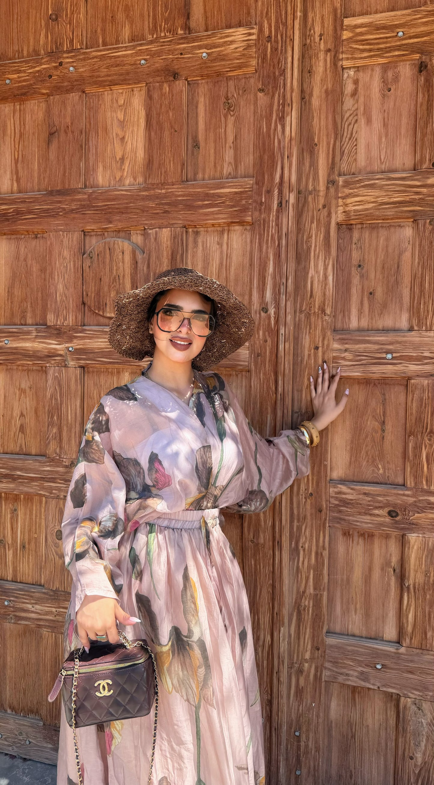Floral Printed Suit