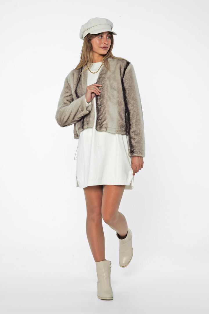 Faux Fur Short Coat