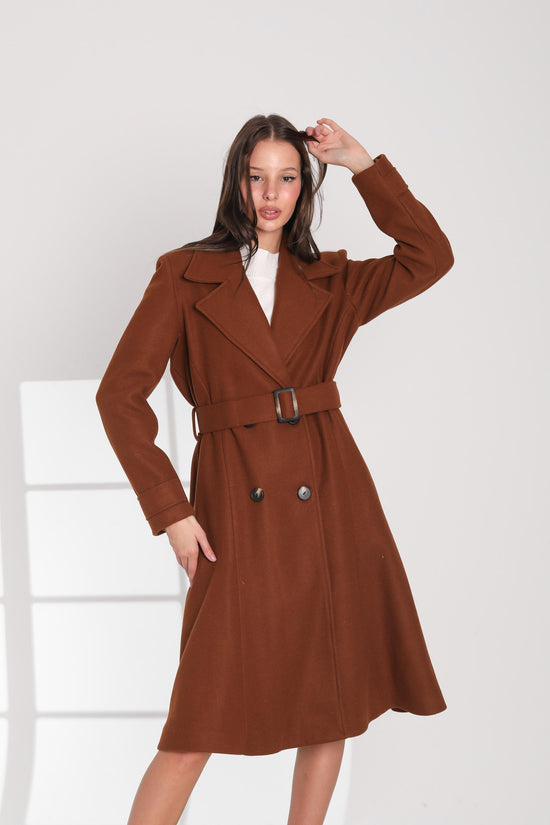 Classic Belted Wool Coat