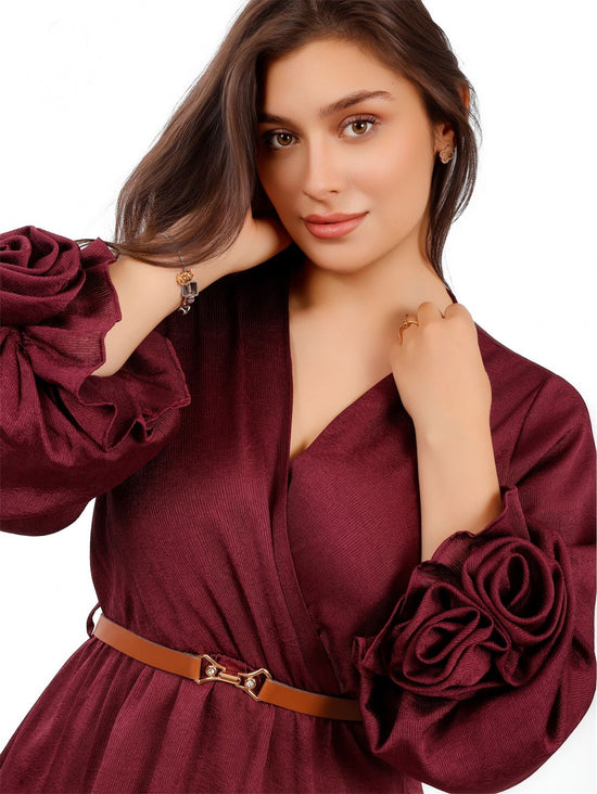 Floral Sleeve Blouse