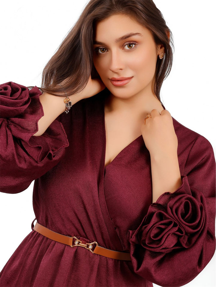 Floral Sleeve Blouse