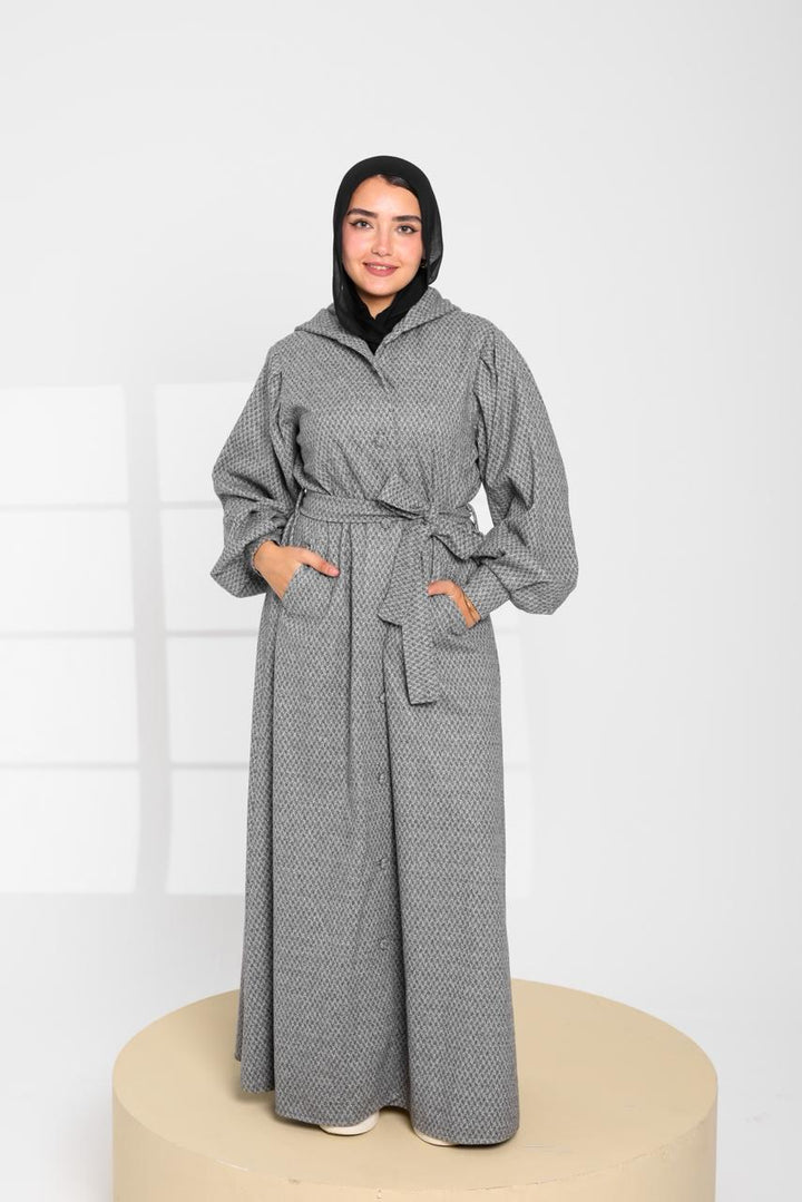 Hooded Long Dress