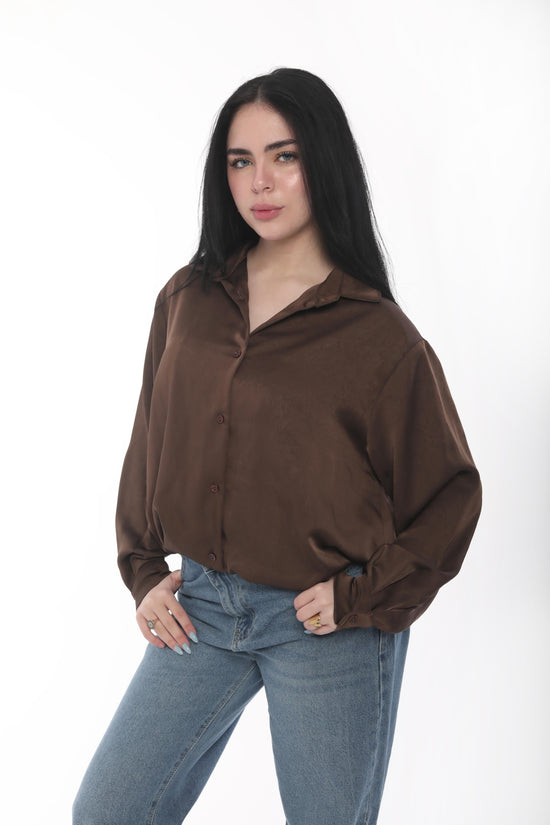 Relaxed Button Blouse